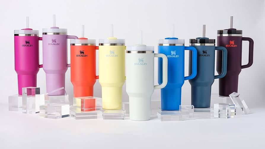 Stanley Quencher Tumbler 40oz – Premium Stainless Steel Insulated Cup | Hot & Cold Travel Mug UAE 🇦🇪